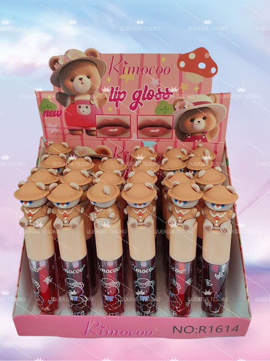 Rimocoo lip gloss cute bear