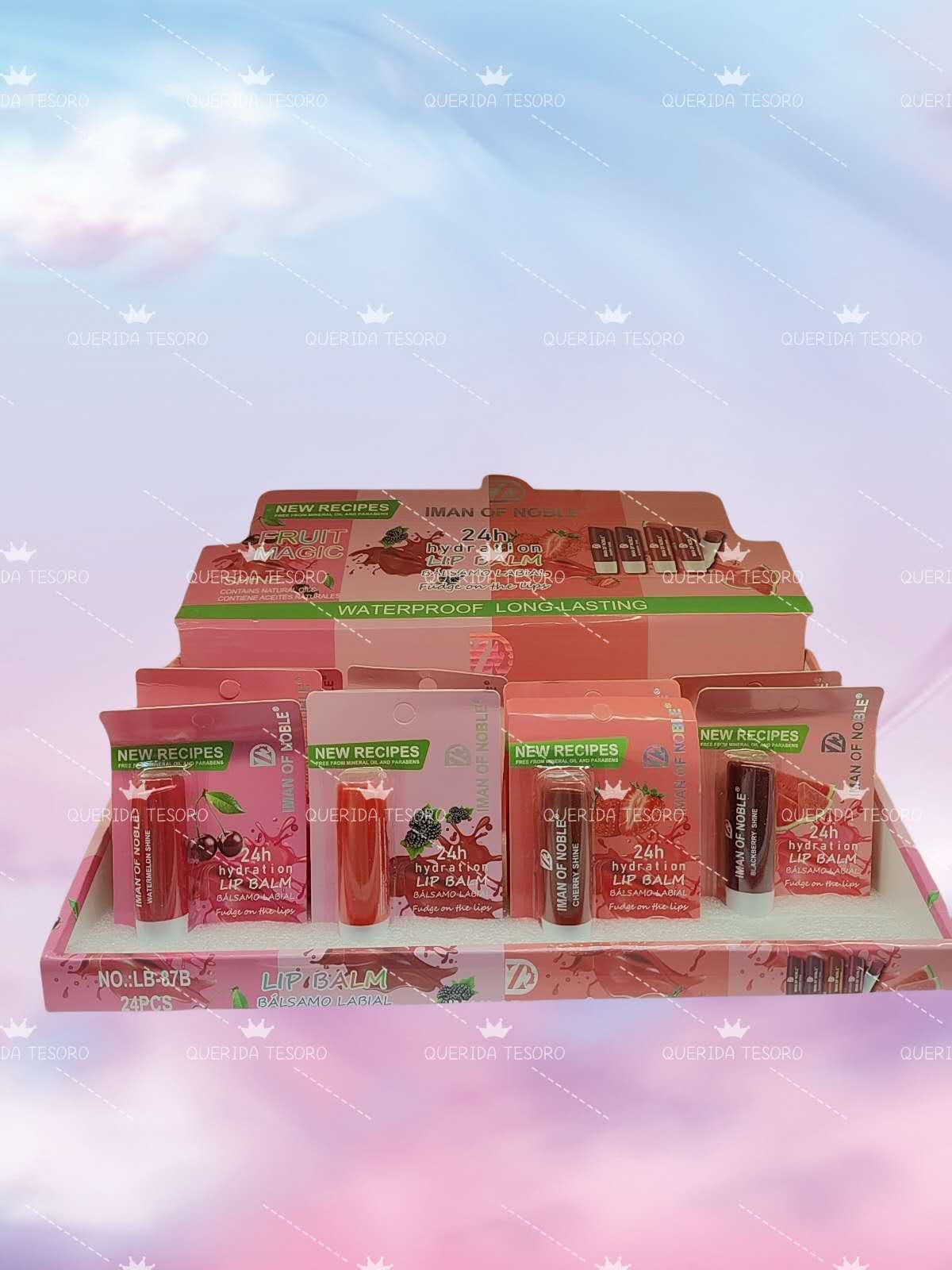 Iman of noble bálsamo labial hidratante frutal
