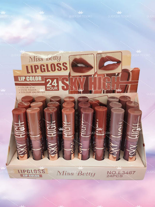 Miss Betty lip gloss 24 horas