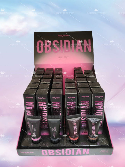 Ruby rose obsidian bálsamo labial