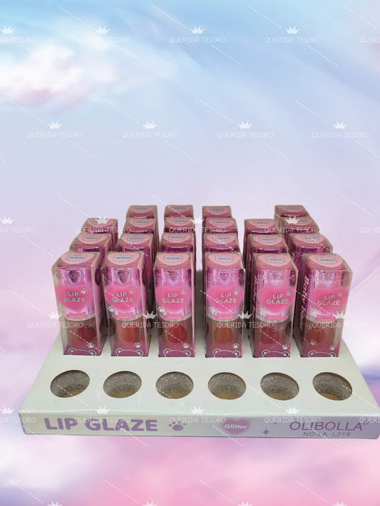 Olibolla lip gloss with shine