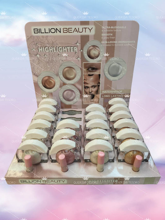 Billion beauty iluminador a prueba de agua larga duración