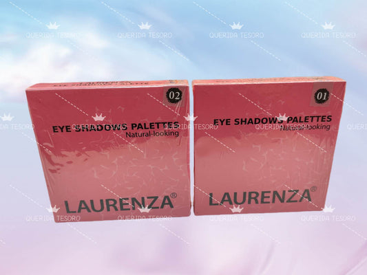 Laurenza Eye Shadows 9-Color Eyeshadow Palette with Mirror