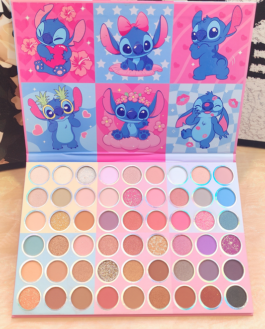 Paleta sombra 54color dibujos animados