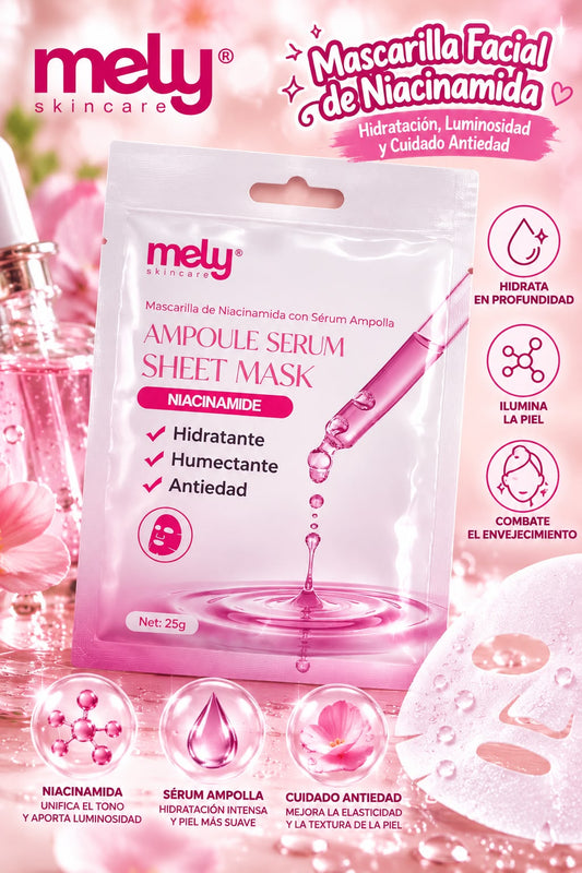 Mely mascarilla facial nacinamida