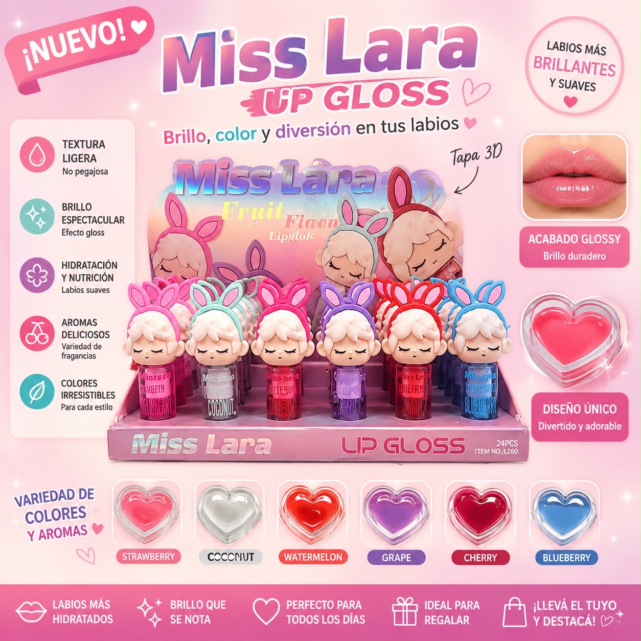 miss lara lipgloss