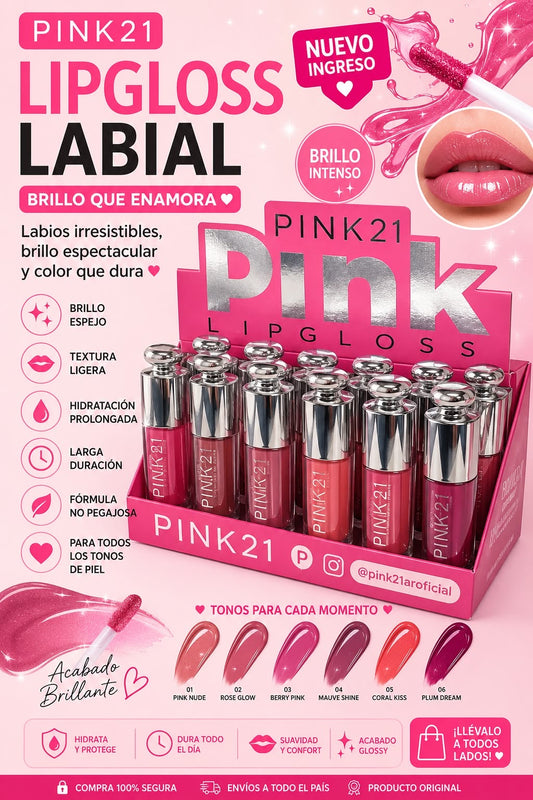 pink21 lipgloss