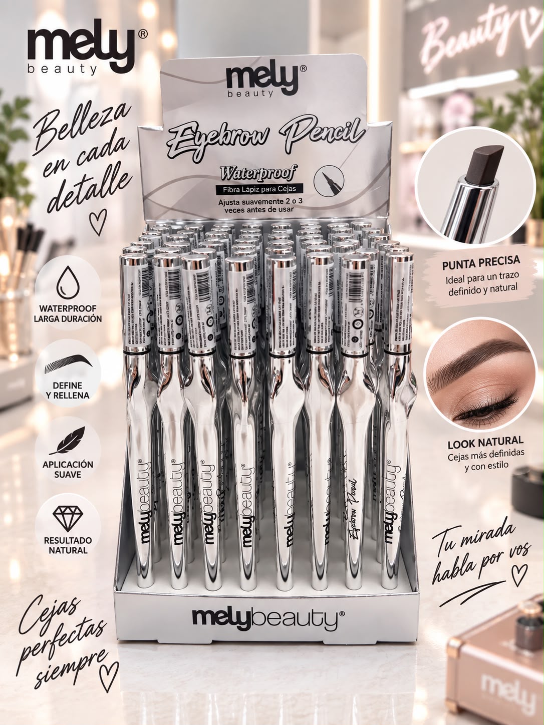 mely tinta líquido para ceja 2en1