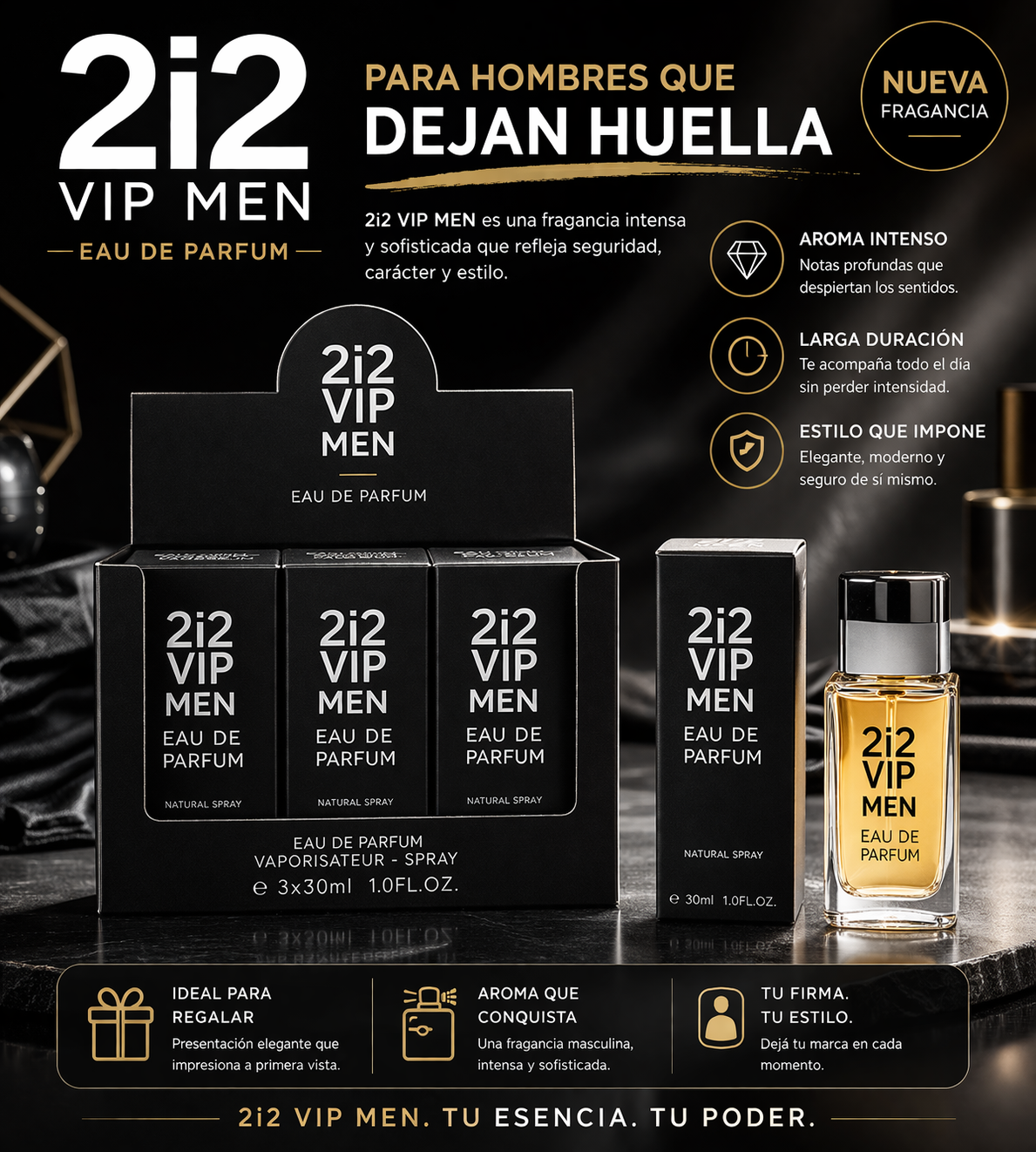 212 vip men perfume 30ml