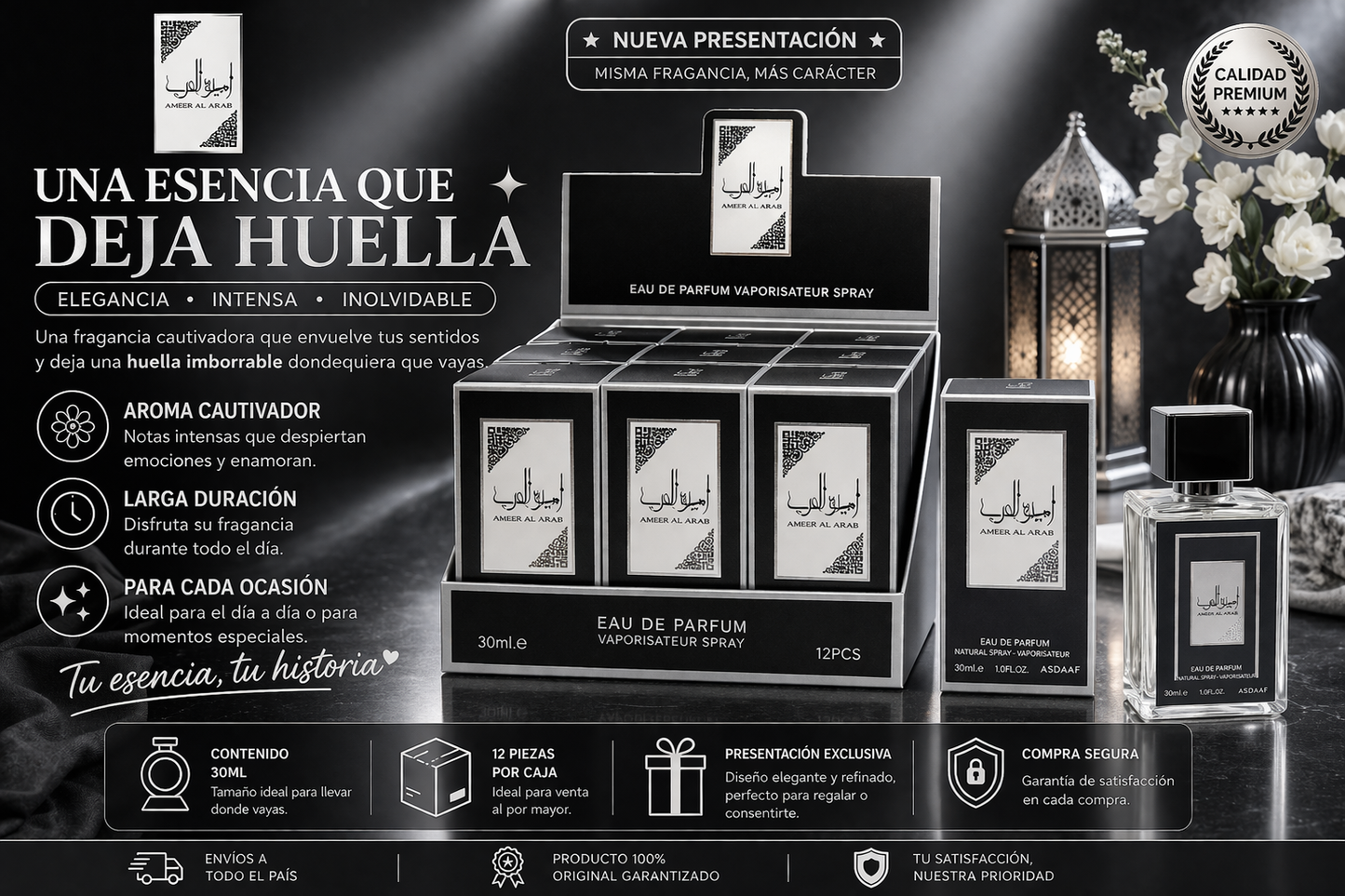 perfume arabe 30ml