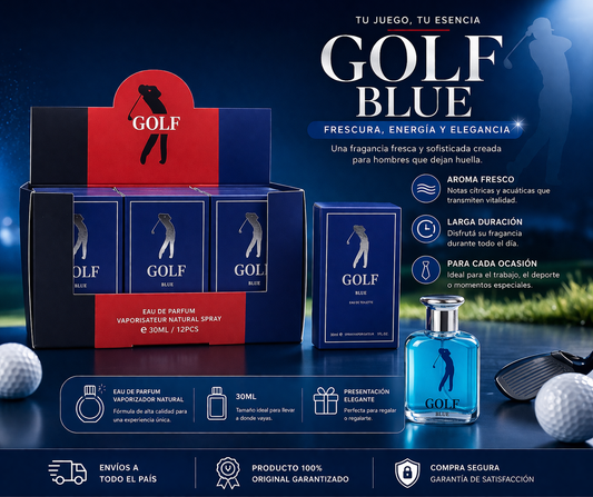 golf blue perfume 30ml