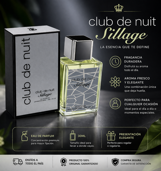 club de nuit perfume 30ml