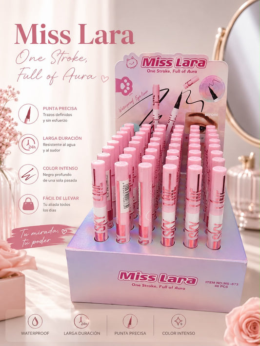 miss lara delineador en fibra