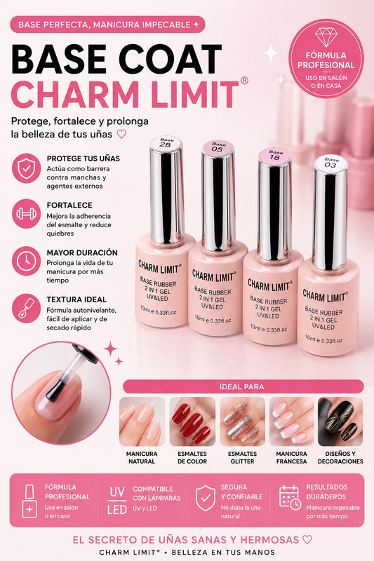 charm limit esmaltes base coat