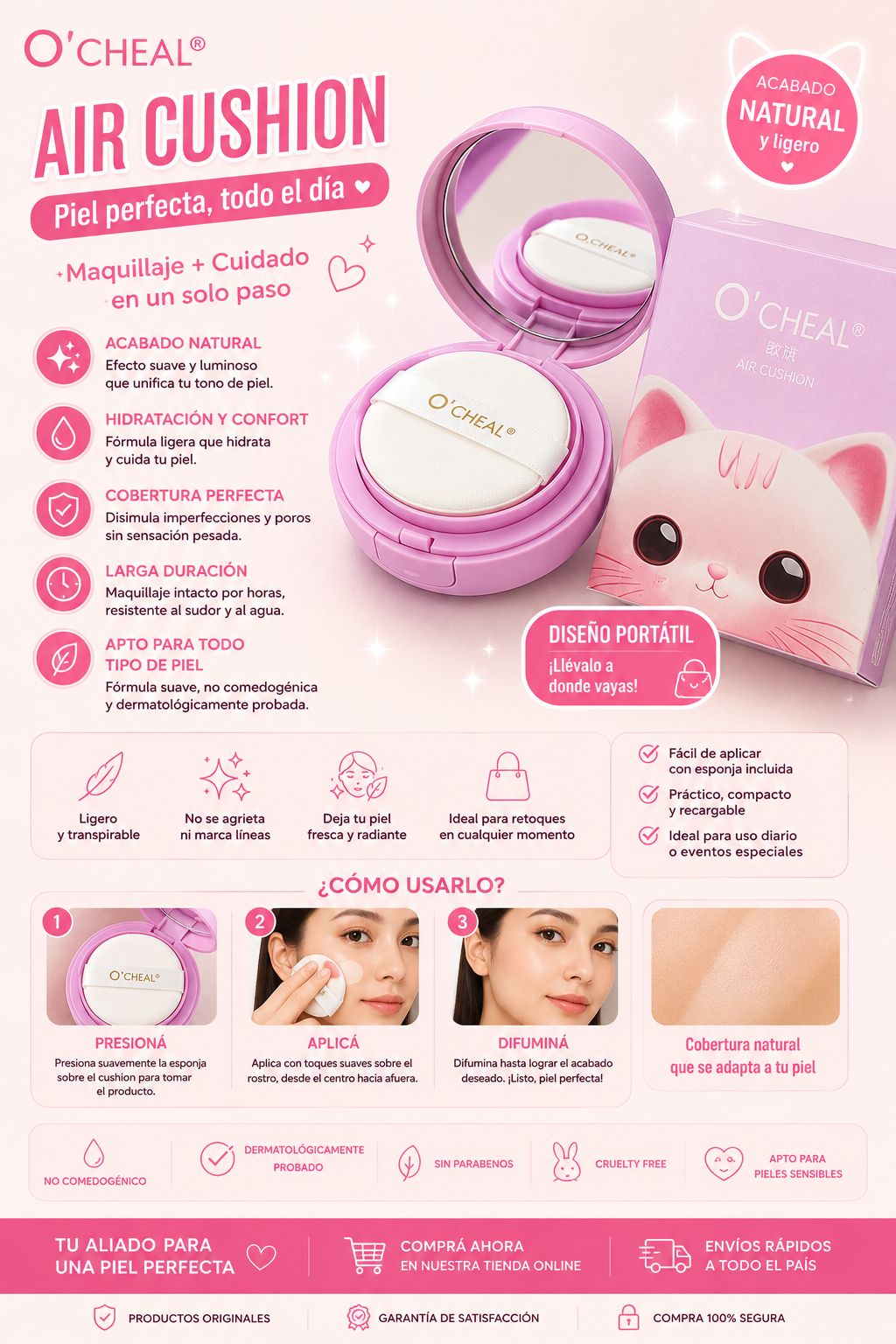 o’cheal base cushion