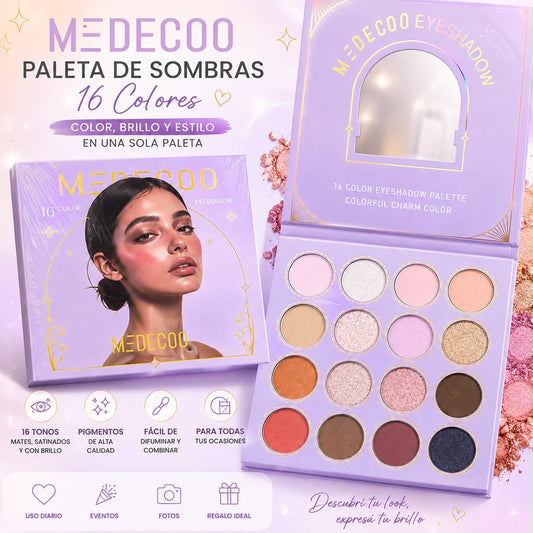 medecoo paleta de sombras