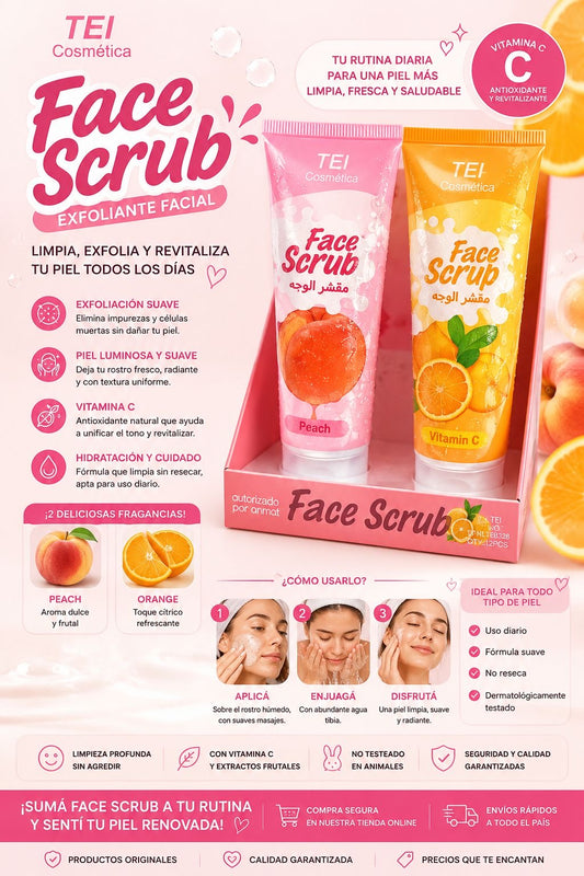 tei exfoliante facial
