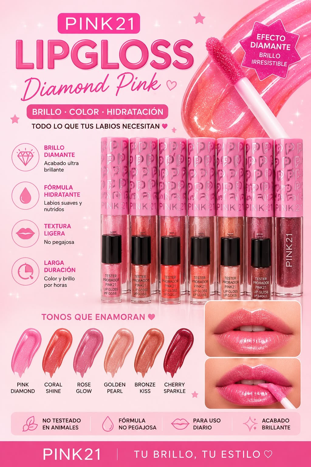 pink21 lipgloss