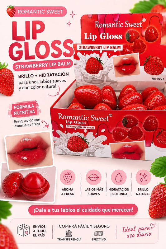 romantic sweet bálsamo de frutilla