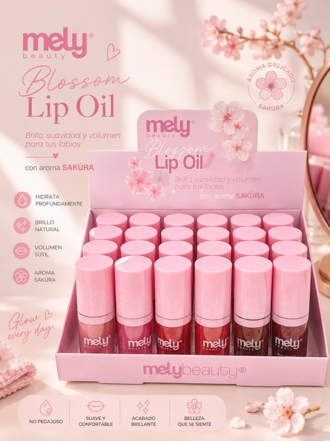 mely lip oil