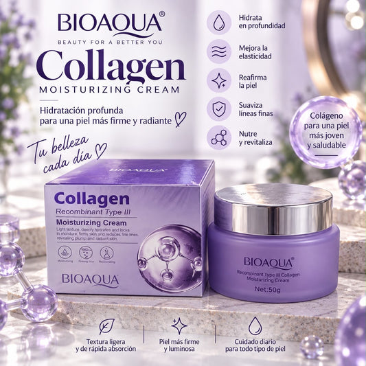 bioaqua crema facial colageno
