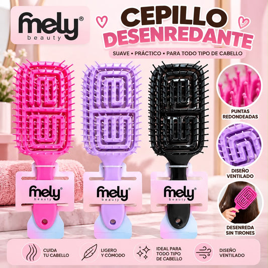 MELY CEPILLO DESENREDANTE PARA RULOS