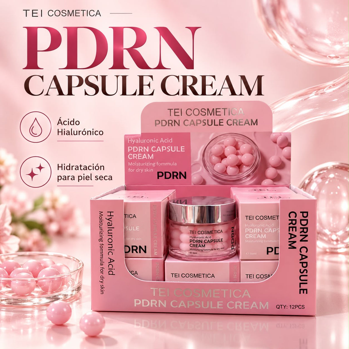 tei pdrn capsule crema facial
