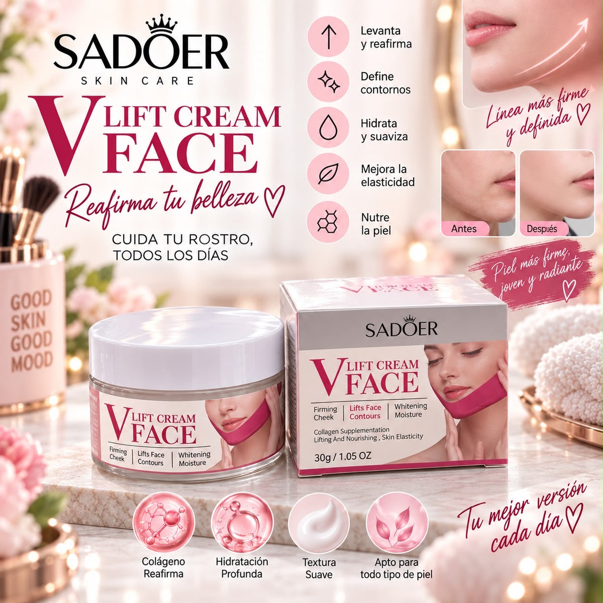 sadoer crema facial rearfirmante