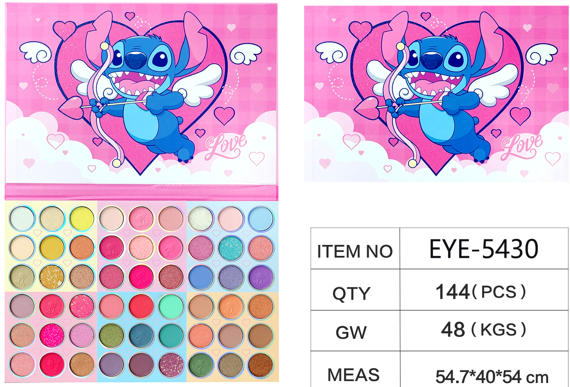 Paleta sombra 54color dibujos animados