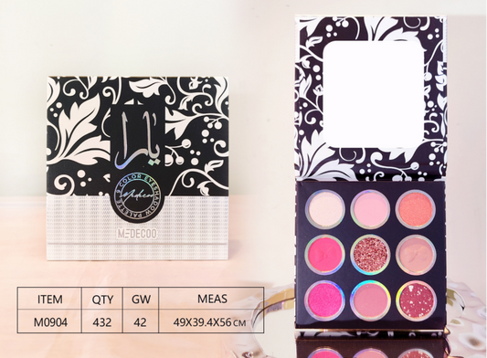 PALETA DE SOMBRA ARABE 9 COLORES