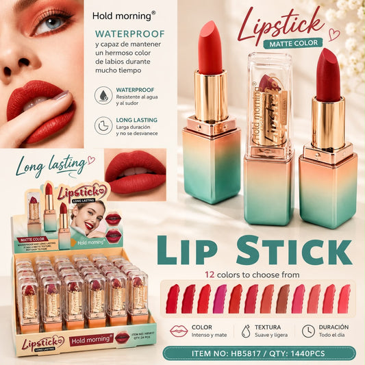 hold morning labial en barra