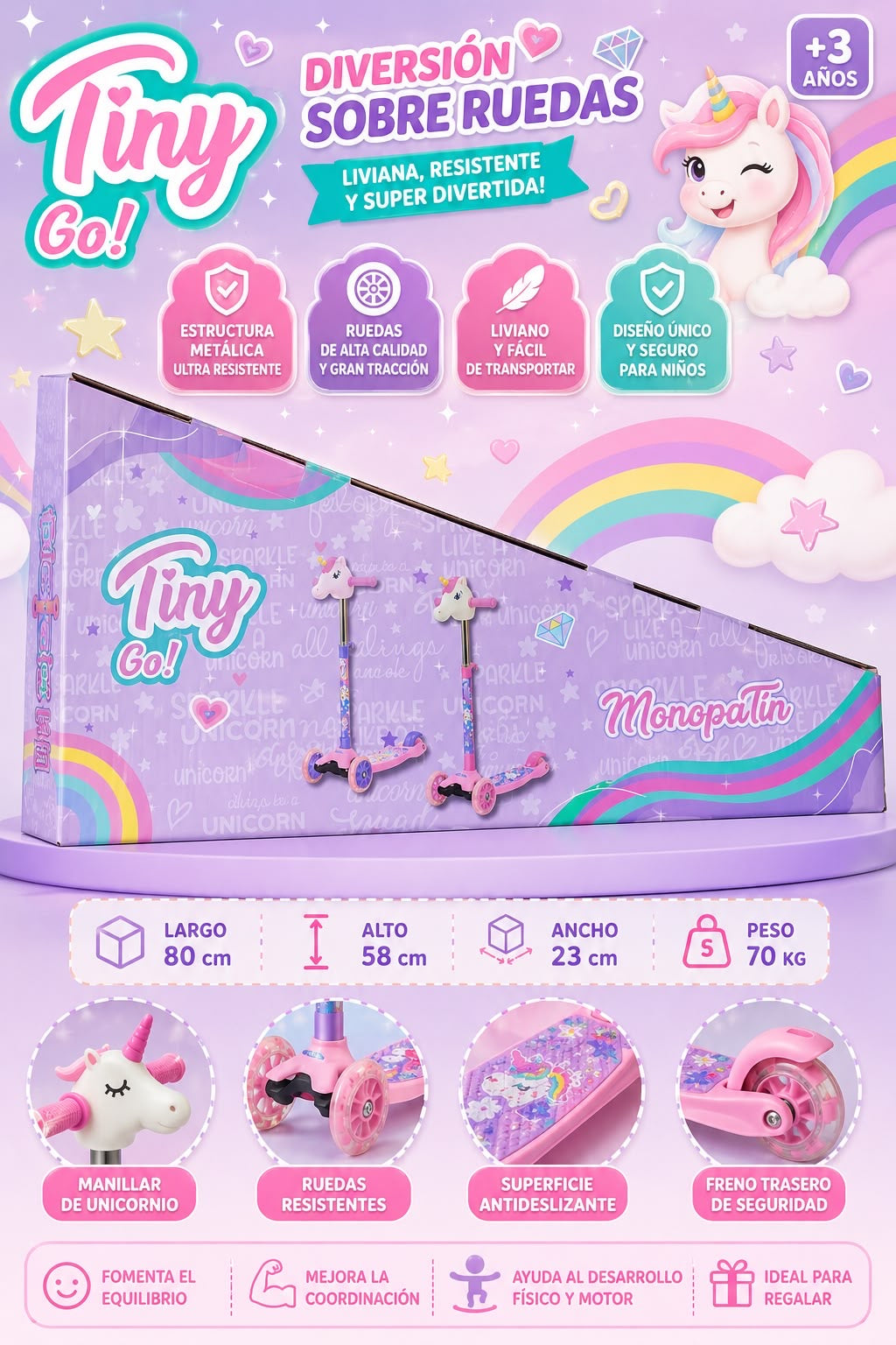 juguete tiny go