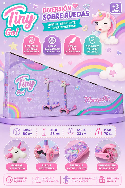 juguete tiny go monopatin
