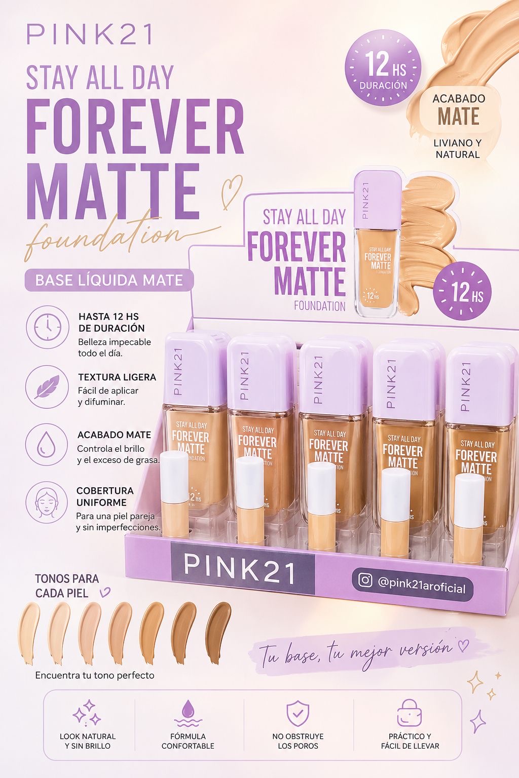 pink21 base liquida