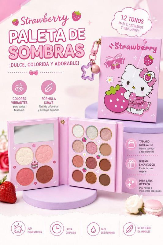 paleta de sombras con espejito