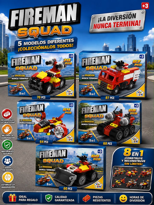 juguete fireman squad