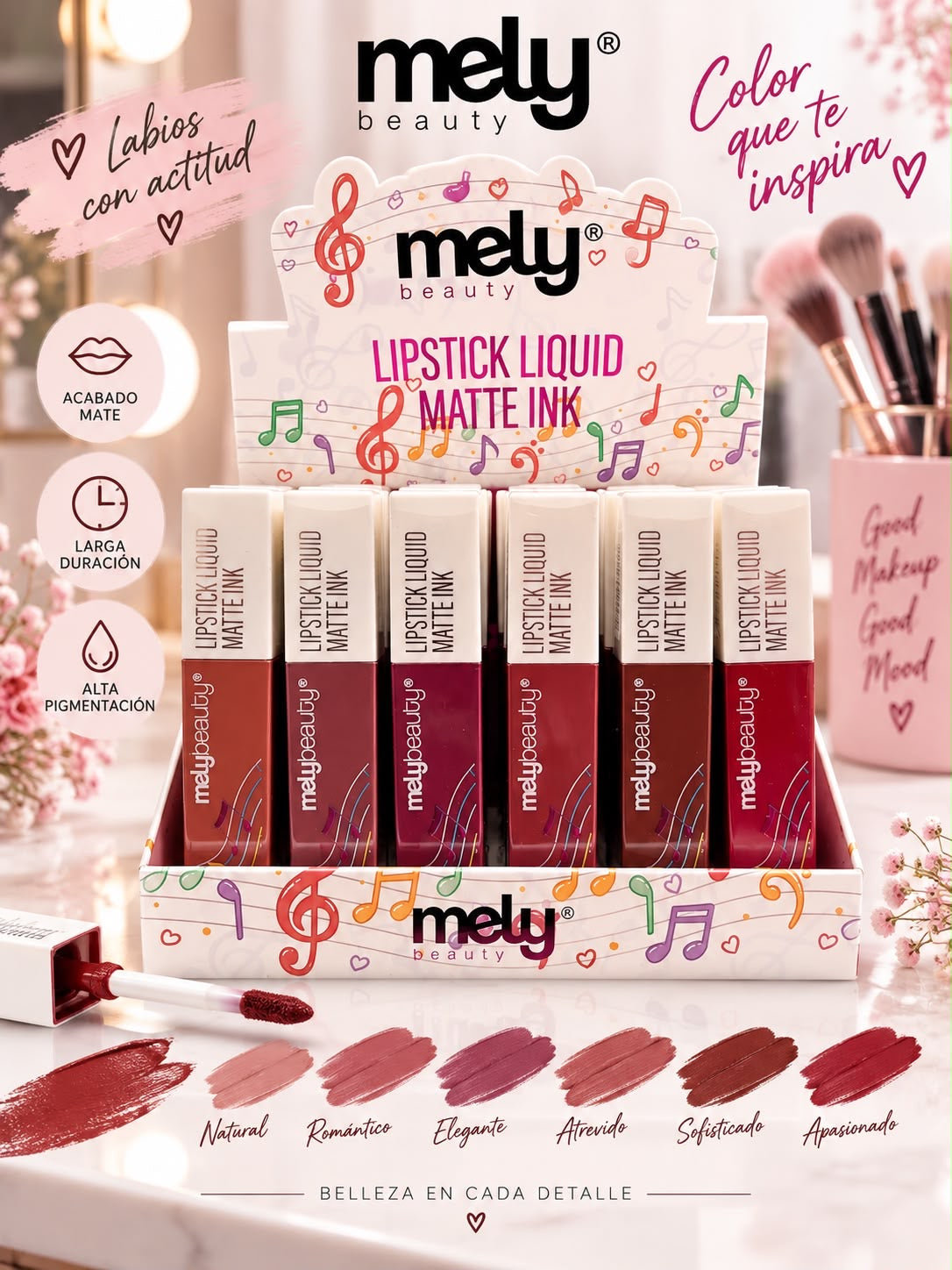 mely lipstick liquido matte ink