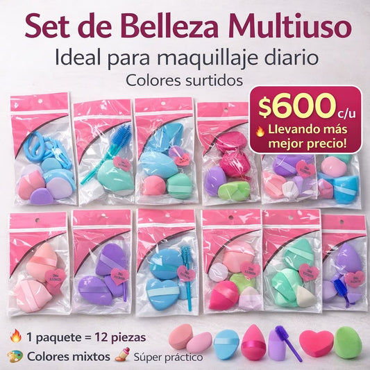 set de esponjitas