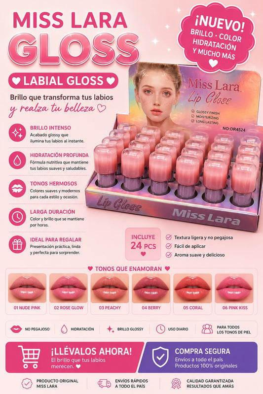miss lara lipgloss