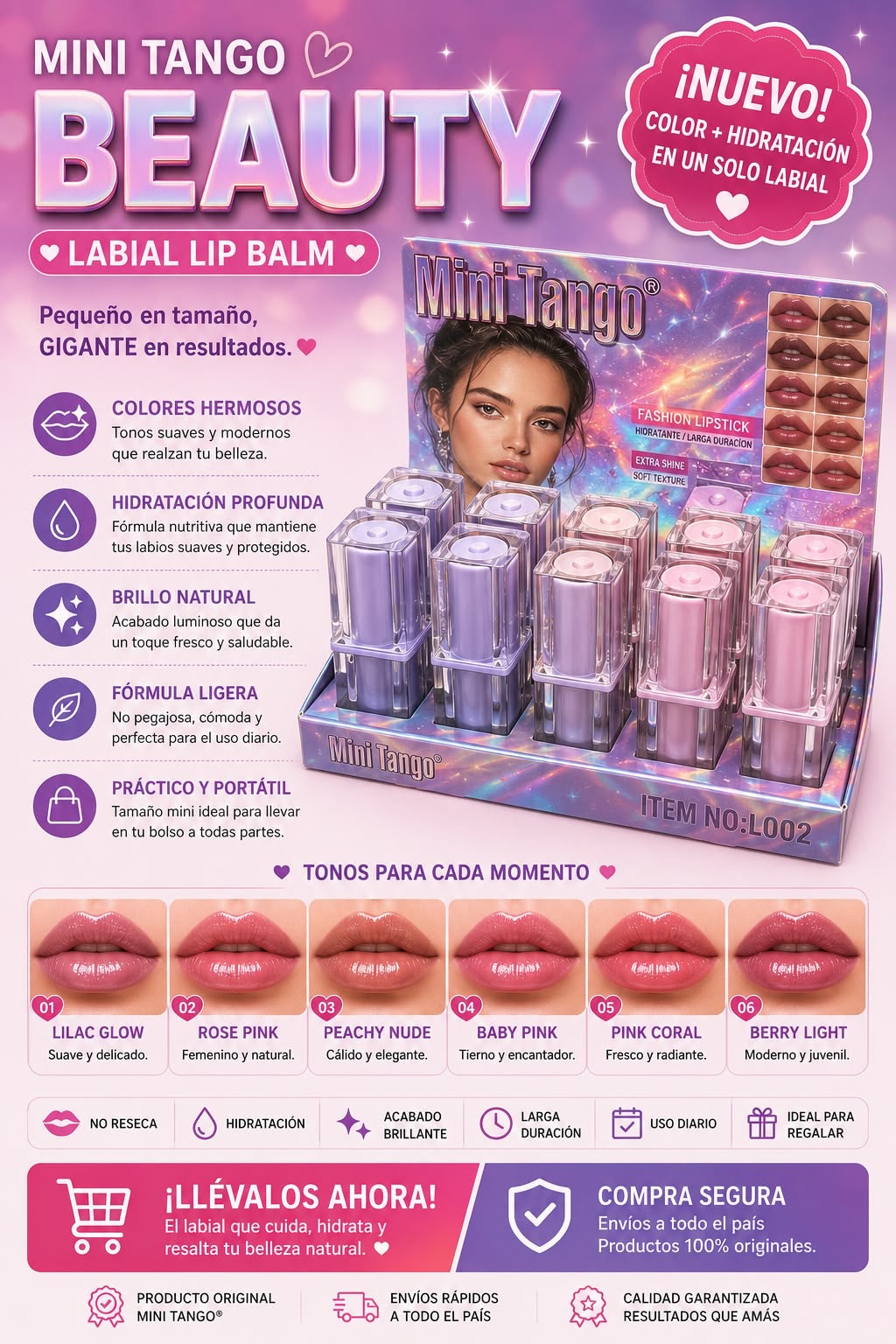 mini tango lipgloss hidratante