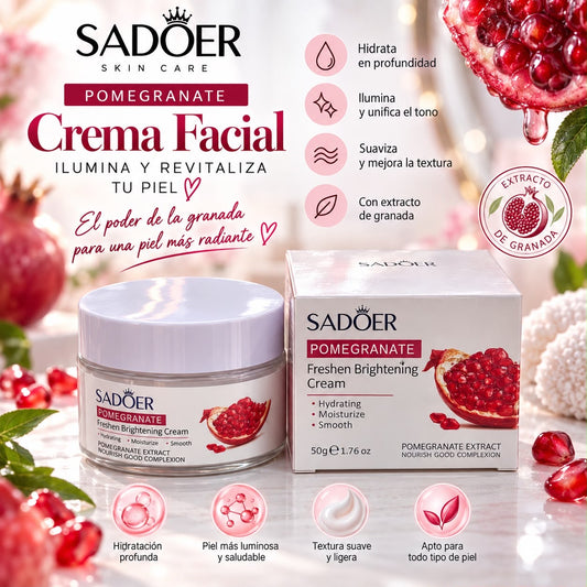 sadoer crema facial granada