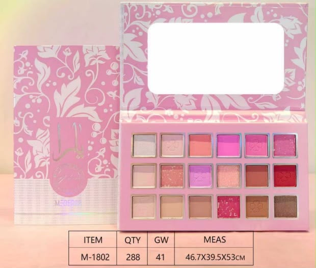 paleta de sombras árabes