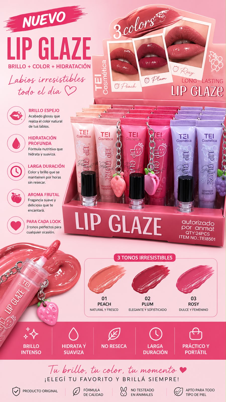 tei lip glaze