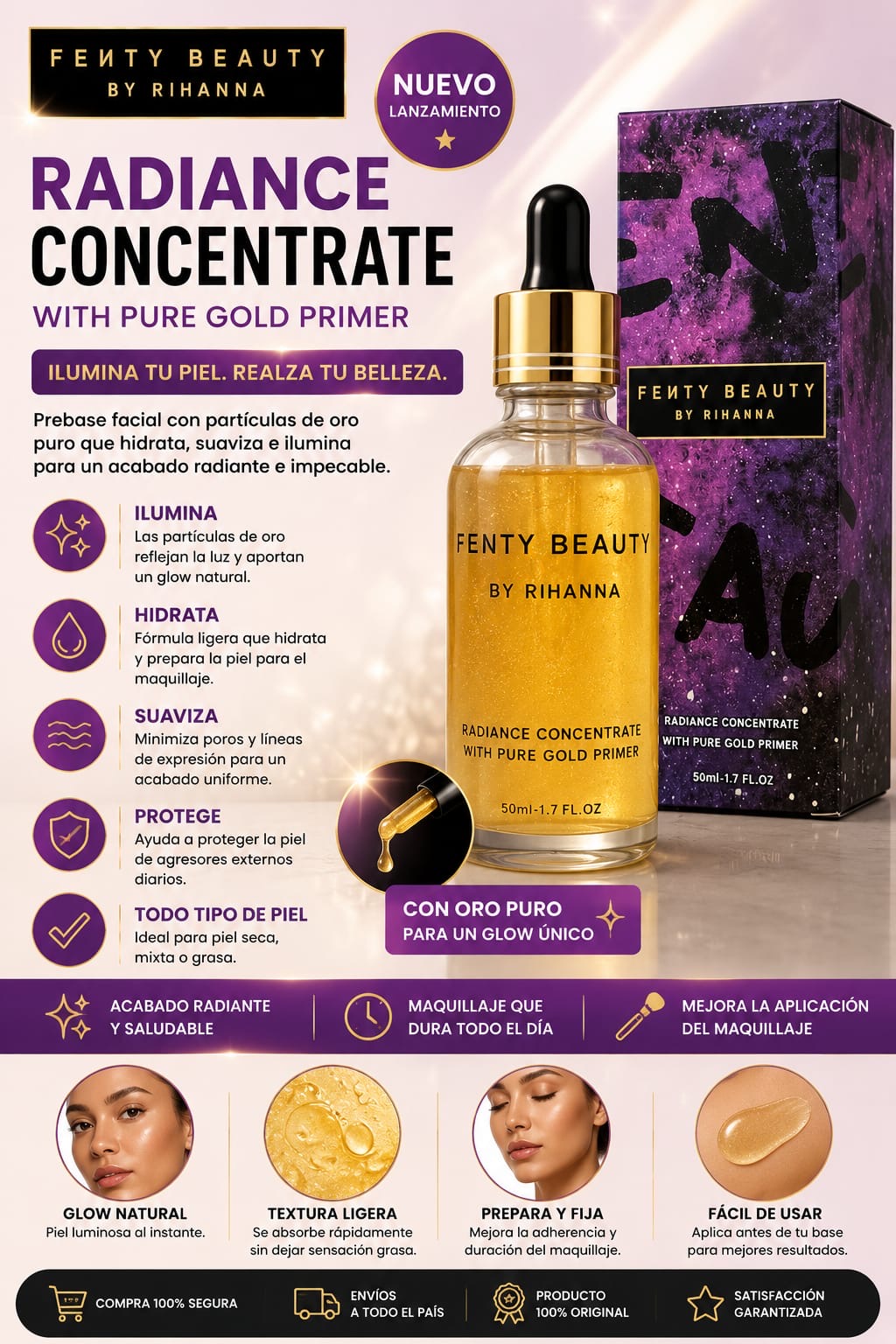 Fenty beauty gold primer