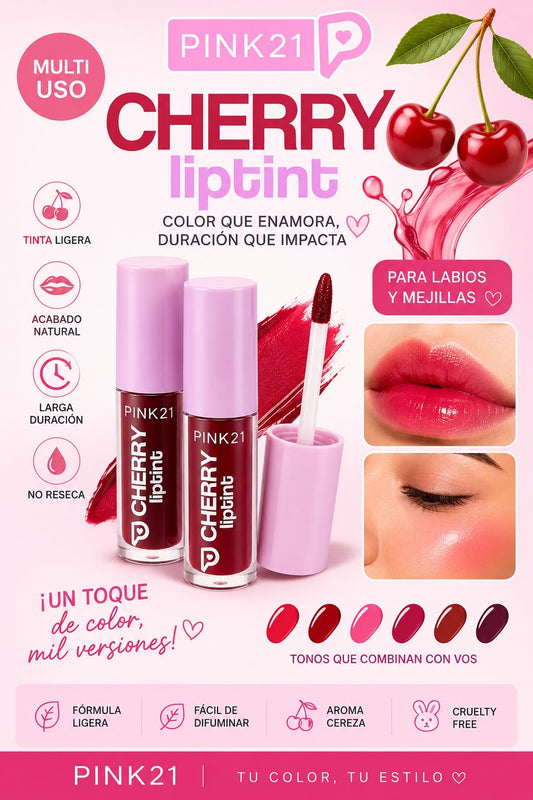 pink21 tinta de labios