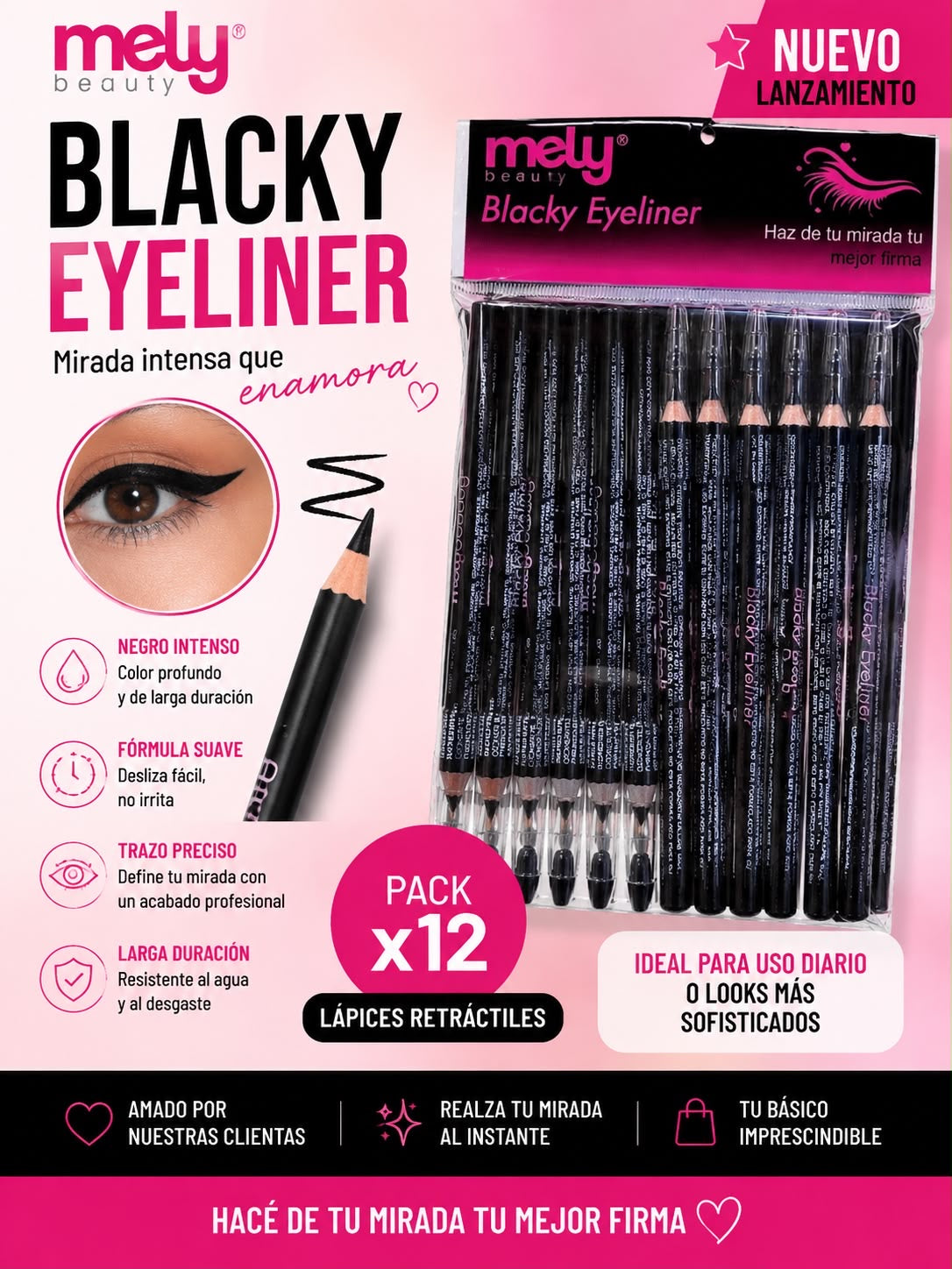 mely delineador de ojos