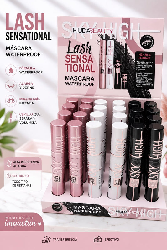 hudabeuty mascara de pestañas