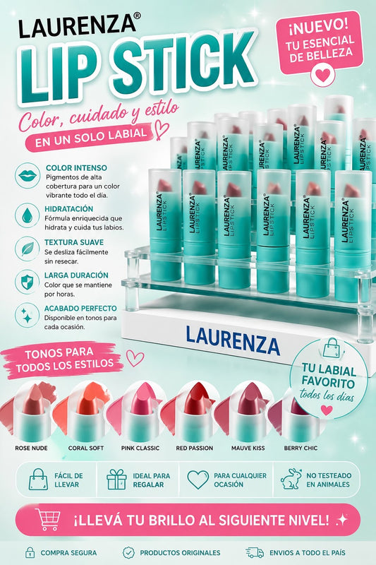 laurenza labial en barra