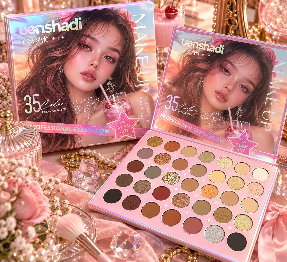 UENSHAIDI PALETA PROFESSIONAL 35 COLORES