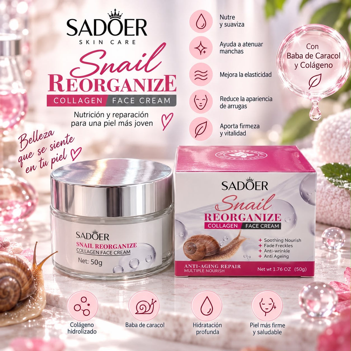 sadoer crema facial colageno